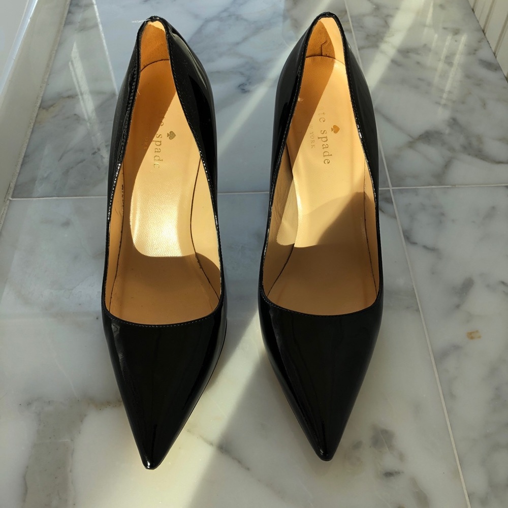 Kate Spade patent leather pumps